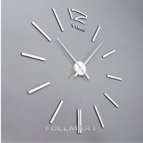 Великий настінний годинник 3D DIY Clock